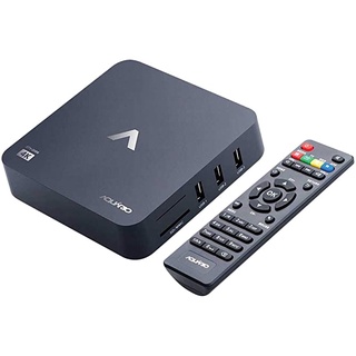 Tv box Aquário STV-2000 padrão 4K 8GB preto com 1GB de memória RAM