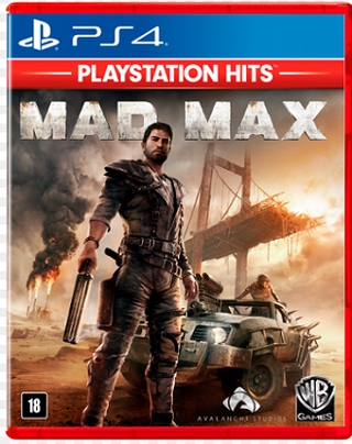 Mad Max (Playstation Hits) - PS4 Mídia Física Novo Lacrado Legendado em Português PT BR