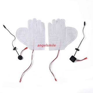 Ace 2 Pcs Seguro Almofadas Aquecidas Para Luvas Sapatos USB Elétrica Pé Inverno Mais Quente Palmilhas Fácil De Transportar
