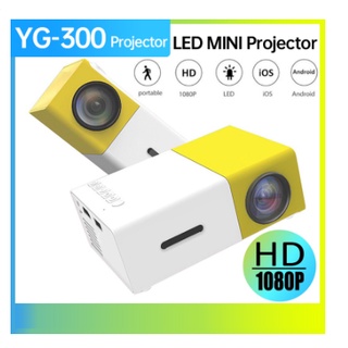 XGODY YG300 mini projetor portátil sem fio infantil cinemar hd 1080 p led projetor doméstico 600 lumens