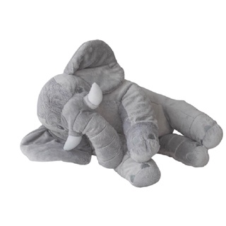 Almofada Elefante Bebê Dumbo Cinza 60cm Fofinho Nacional