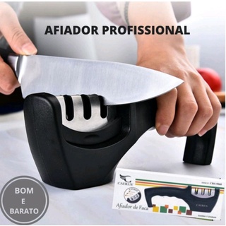 Afiador de faca de cozinha amolador 3 Opções De Afiar amolar Profissional Oferta Promoção (1)