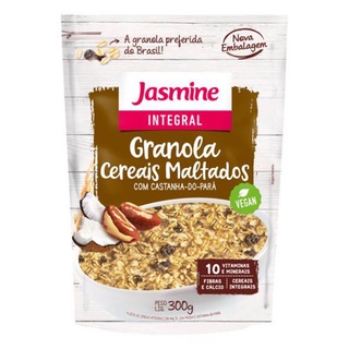Granola Integral Grain Flakes Cereais Maltados 300g - Jasmine