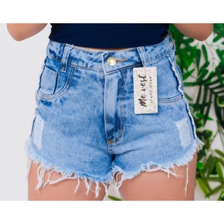Short Jeans Feminino Moda blogueira Promoção