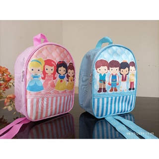 Mochilinha Personalizada Infantil Lembrancinha Príncipes e Princesas Disney Baby kit 20