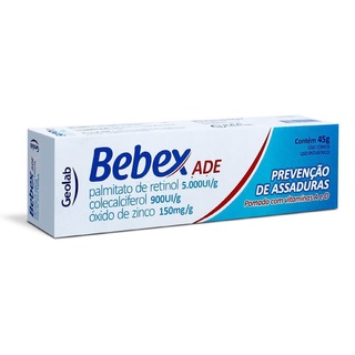 BEBEX ADE POMADA PREVENÇÃO DE ASSADURAS GEOLAB 45G