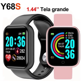 Y68 Smartwatch Relógio com Bluetooth 5.0