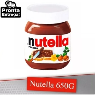 Nutella Pote Grande 650g Original Creme de Avelã Com Cacau - Pote Grande Envio Imediato