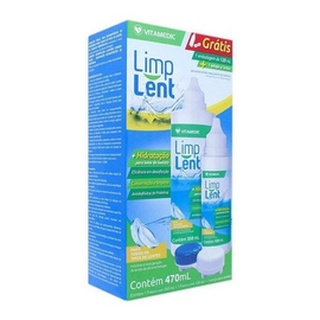 Solução Para Limpeza De Lentes De Contato Limp Lent 470ml