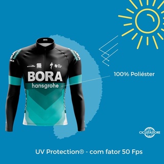 Camisa Ciclismo Manga Longa Mountain Bike Bora Com Protecao Solar UV 50 (6)