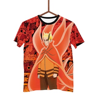Blusa Camisa Naruto Hokage Modo Baryon Mangá Exclusiva G2483