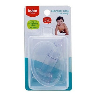 Aspirador Nasal Infantil Bebe Higiene Nariz C/ Estojo Buba ®