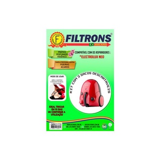Filtro para Aspirador de Pó Electrolux Neo com 3 peças Filtrons (1)