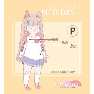 Blusa de manga comprida My Melody Sanrio Kawaii Soft Mymelody (5)