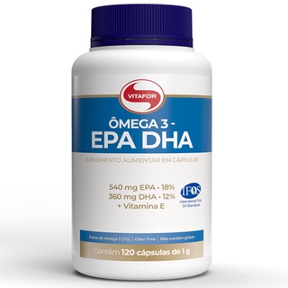 Omega 3 Epa Dha 1000mg - Vitafor 120 Cápsulas