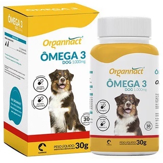 Suplemento Vitaminico Omega 3 Dog 1000 Mg - Organnact