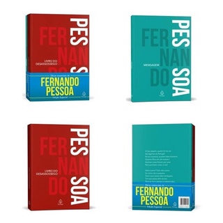 Kit 2 Livros Fernando Pessoa Edição Especial -Envio Imediato