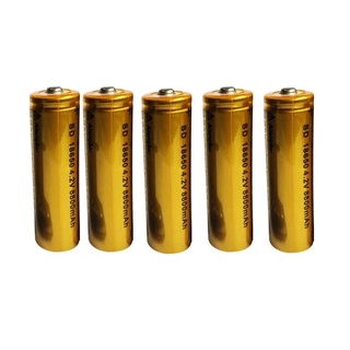 5 Baterias Recarregável 18650 9800mAh 4.2v Lanterna Tática Qualidade