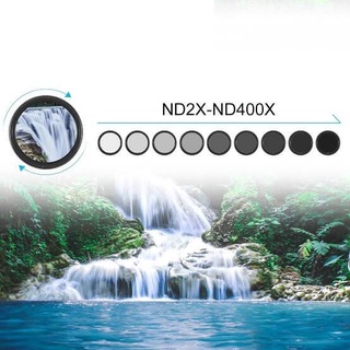 Filtro Fader NDX 55mm Densidade Neutra ND2 para ND400 (3)