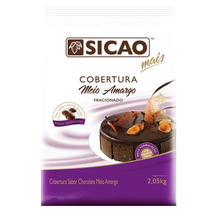COBERTURA SICAO CHOCOLATE MEIO AMARGO 2,05KG