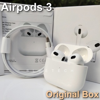 Airpods 3 Fone De Ouvido Intra-Auricular Sem Fio Bluetooth Funciona Para IOS & Android Pop-up Com Caixa Original