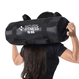 Power Bag 10 kg Saco Core Sand Bag Bolsa de Peso Cross Fit Academia Fitness Treino Funcional