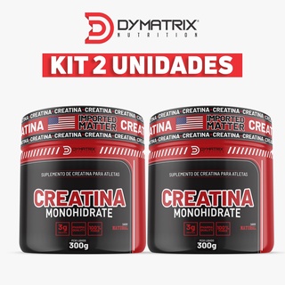 Kit 2 Creatinas Dymatrix - Monohidratada 300G