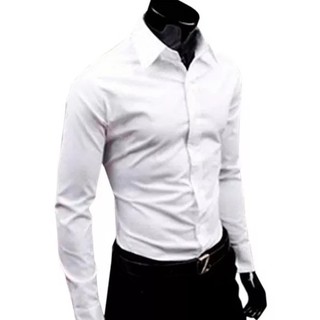 Camisa Social Slim Branca - Direto de Fábrica !!