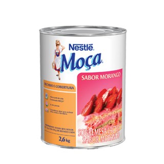 Cobertura E Recheio 2.6kg Sabor Morango - Nestlé Moça