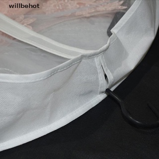 [WBHOT] Wedding Dress Dust Cover Gown Dustproof Cover Foldable Clothes Storage Bags [Hotsale] (7)