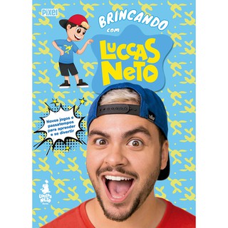 Kit Livros As Aventuras na Netoland Luccas Neto+ Pique Esconde+ Brincando Com Luccas Neto - Novo e Lacrado (3)