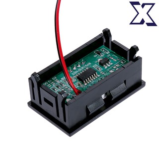 Voltímetro Digital LED Medidor De Bateria Automotivo 4.5-30v Azul e Vermelho (2)