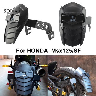 FENDER Proteção Contra Respingos Paralama Traseiro De Motocicleta Partes Modificar Para H-Onda Msx125 / Sf