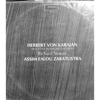 Lp Richard Strauss Karajan - Assim Falou Zaratustra - USADO