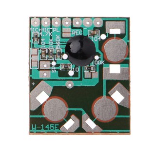 Luck Diy Kit Eletrônico Gravação De Voz Módulo Ic Mini Gravador De Chip Digital De Cartão De Música