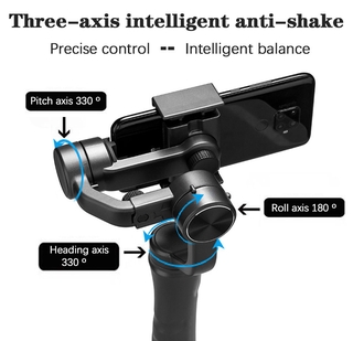 H4 upgrade version F6 Estabilizador Para Gimbal 3axis De Celular De Mão Anti-Shake Para Câmera De Iphone 5.0 (3)