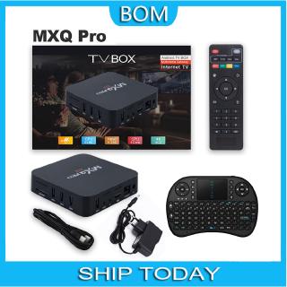 Tv Box 8gb + 128gb Android MXQ Pro Smart 4k Ultra Hd