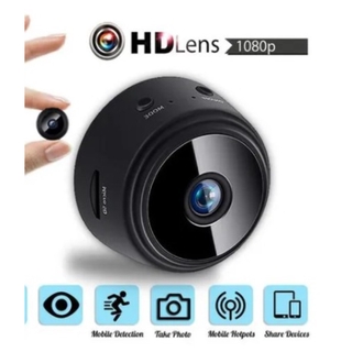A9 Mini Espiã-Camera De Segurança Ip Wifi Sem Fio Full Hd 1080p Dvr Com Visão Noturna Filmadora miracle (1)
