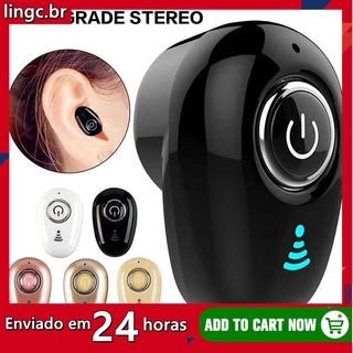Mini Fone De Ouvido S650 Bluetooth / Intra-Auricular Sem Fio / Plugue De Fone De Ouvido jiuma.br