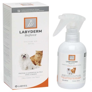 Labyderm Bioforce Spray Hidratante Labyes 100ml - Cães e Gatos