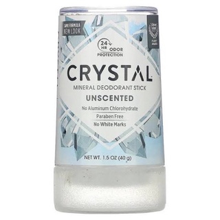 Crystal Desodorante Em Pedra 40g Original Importado EUA