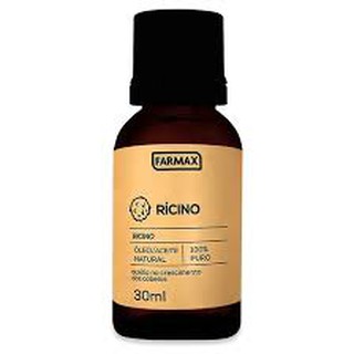 Óleo de Rícino 100% Puro Farmax 30ml