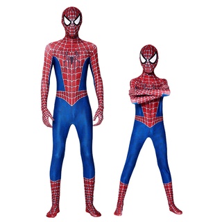 Spiderman Calças cosplay Traje Adulto Halloween costume party Criança