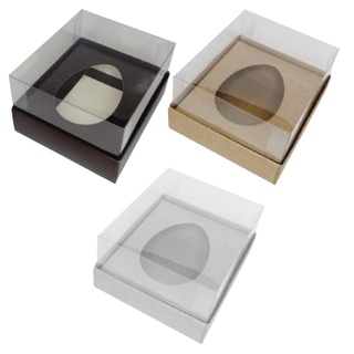 Caixa para Ovo de Colher 350g (20,5x17x6,5cm) - 05 - unidades - ASSK - Kafe Embalagens