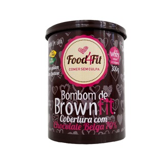 Brownie Fit - Amor Em Lata 300g - Food4fit
