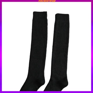 1 Pair Mens Knee High Long Socks Thick Warm High-Tube Breathable Soft for Winter Sports (3)