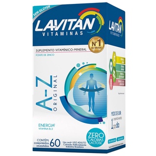 Lavitan Vitaminas a-z Original com 60 Comprimidos
