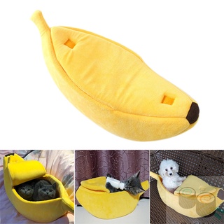 Casa / Cama Flexível Formato Banana / Quente / Fofa Para Casa / Gato / Cachorro (1)