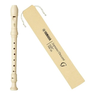 Flauta Doce Yamaha Yrs23 G Soprano Germanica Original + Capa
