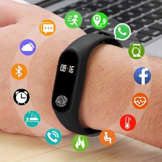 Smart Watch POSHI M2 / Relógio com Monitor de Frequência Cardíaca para Corrida/Esportes